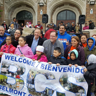 Open a community school at a Belmont Cragin high school