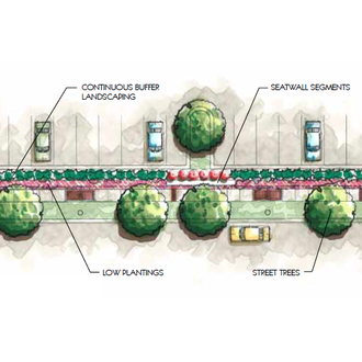 Screen Downtown Parking Lots